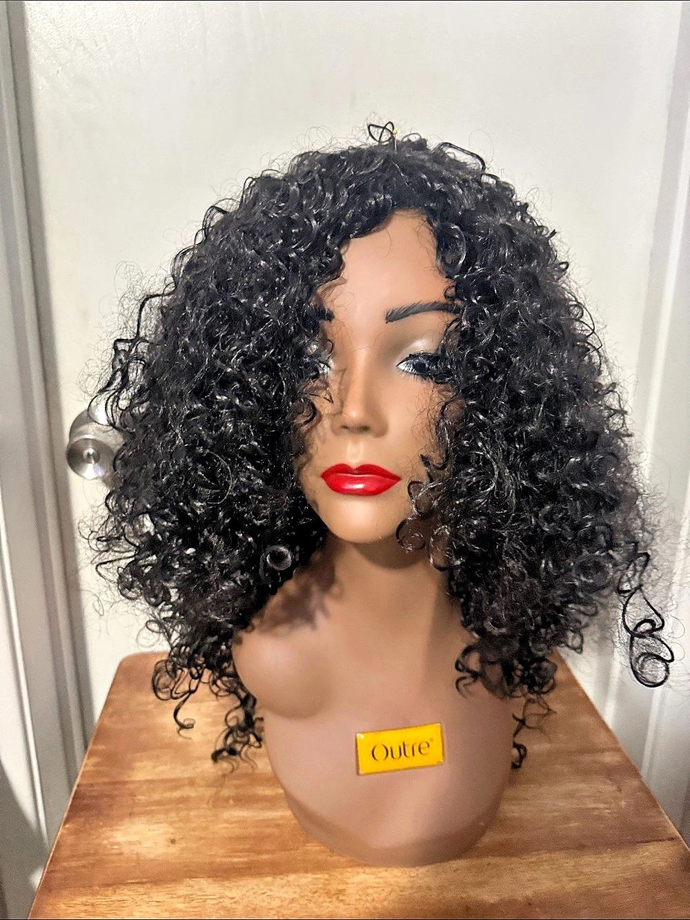 Outre Curly Black Wig NWT #133
